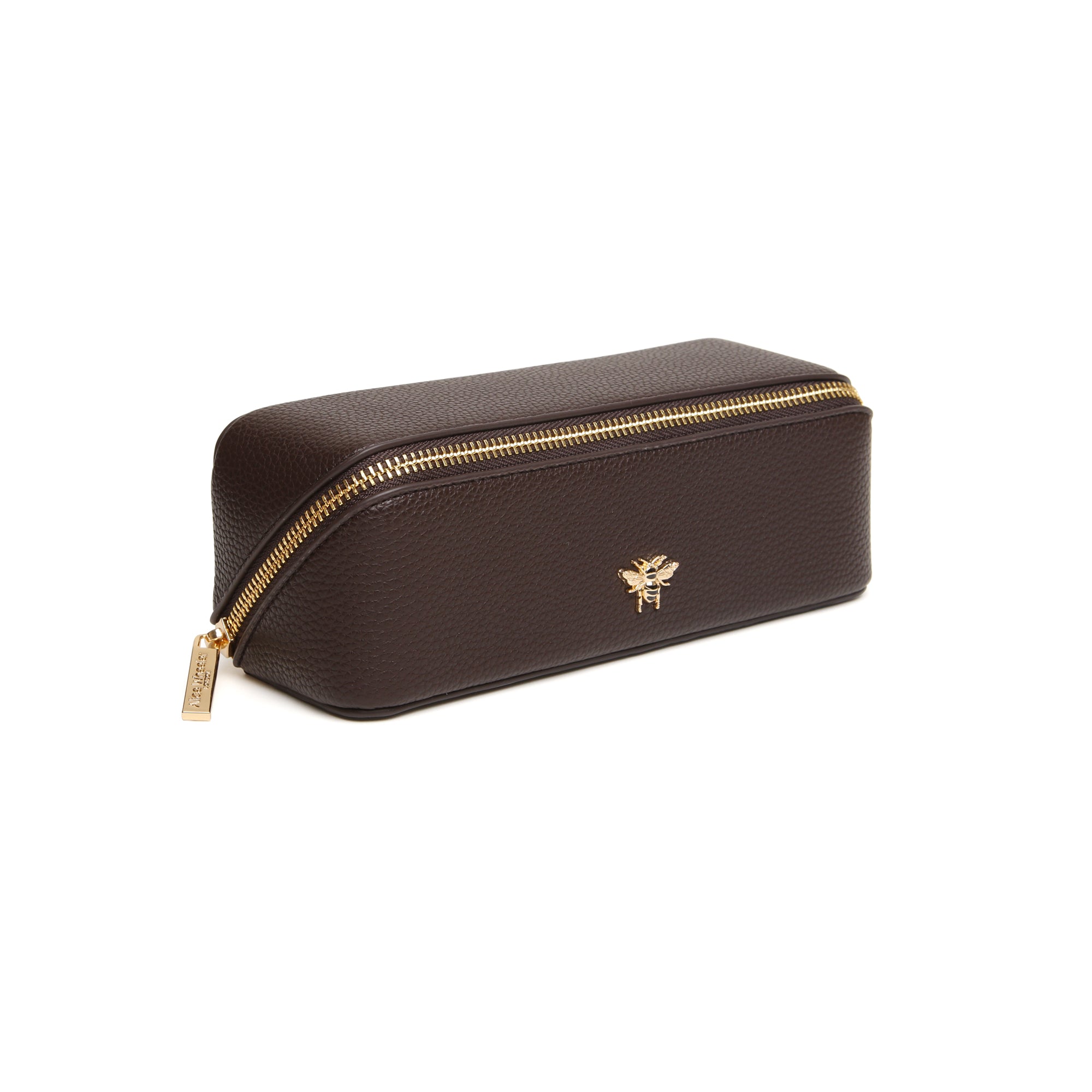 Small Train Case In Chocolate