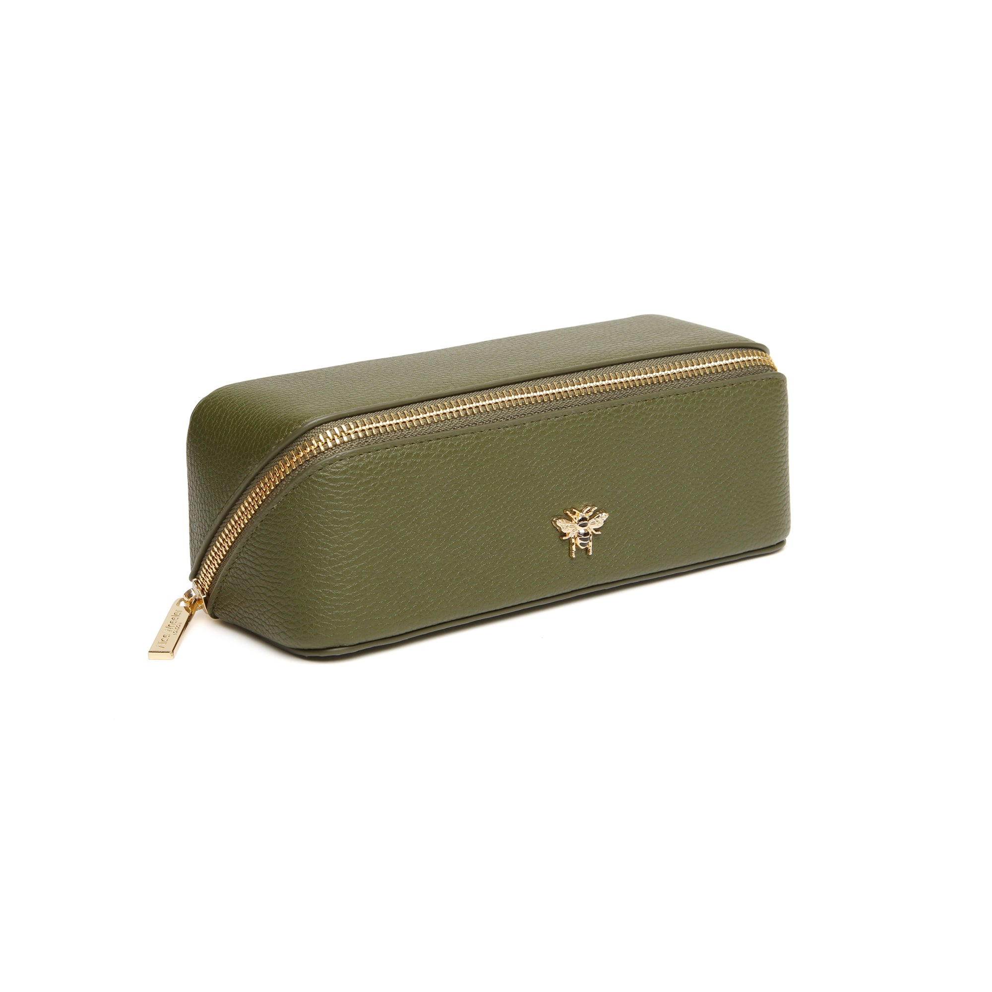 Small Train Case In Olive