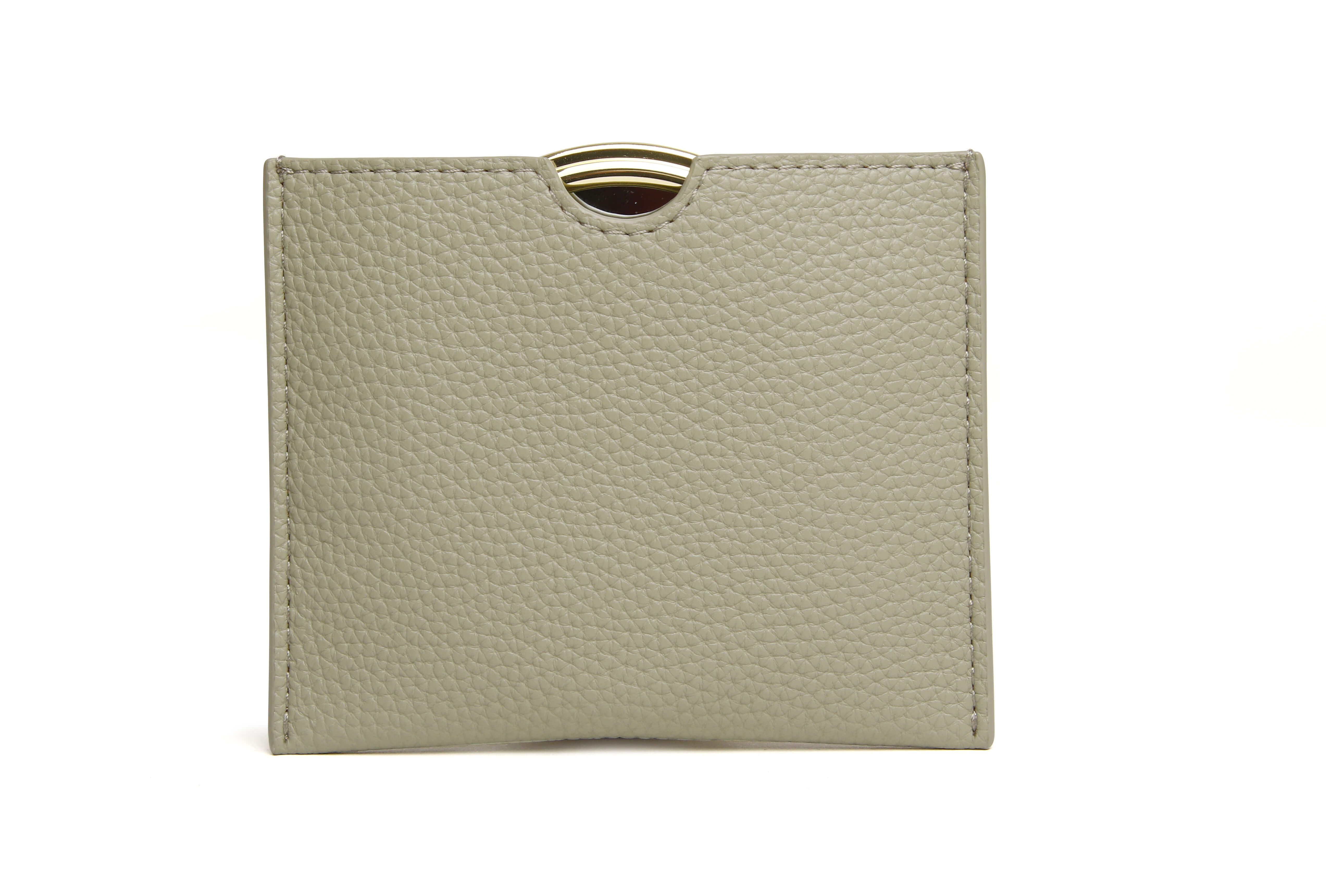 Pistachio Handbag Mirror & Pouch - 7x mag