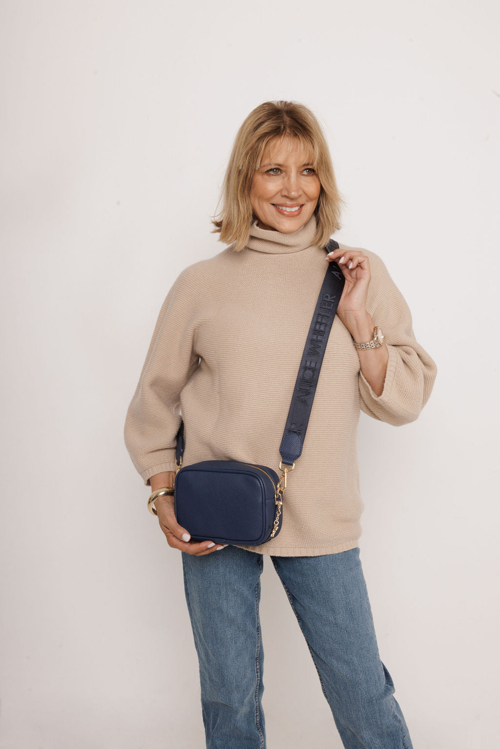 Mini Soho Crossbody Bag In Navy