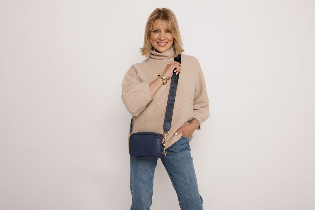 Mini Soho Crossbody Bag In Navy
