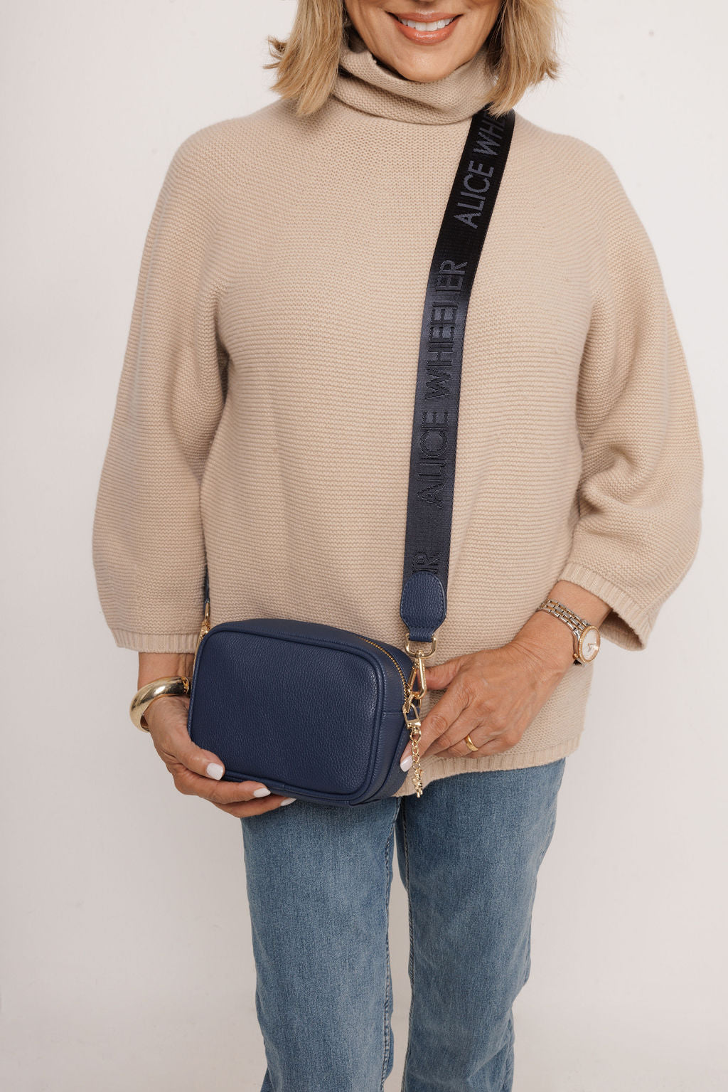Mini Soho Crossbody Bag In Navy