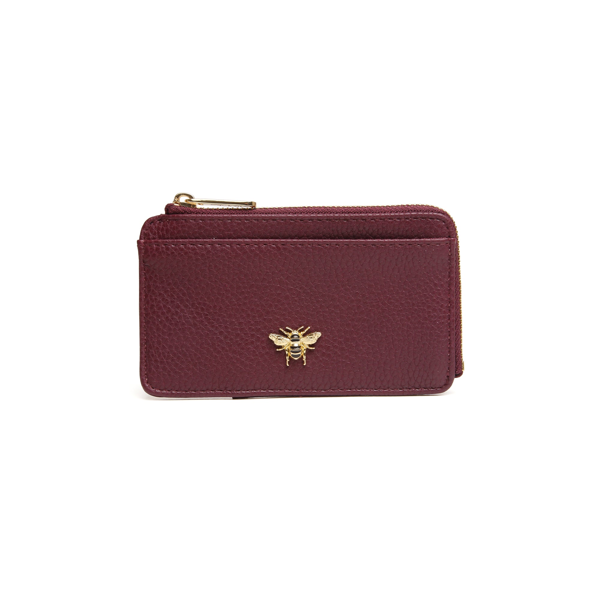 Bath Coin Card Purse In Berry