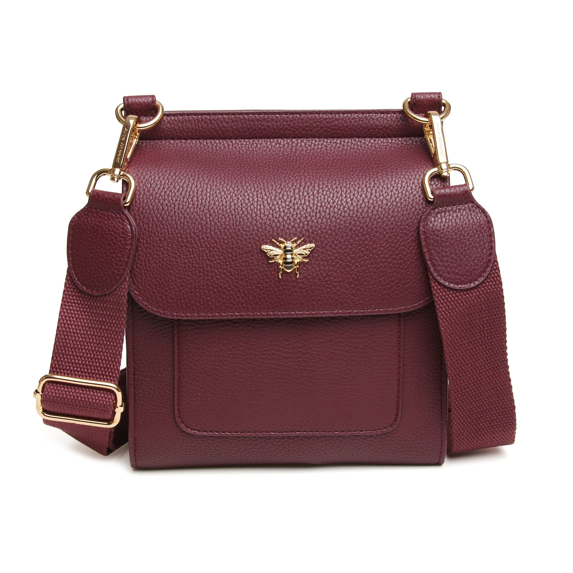 Bloomsbury Crossbody Bag In Berry