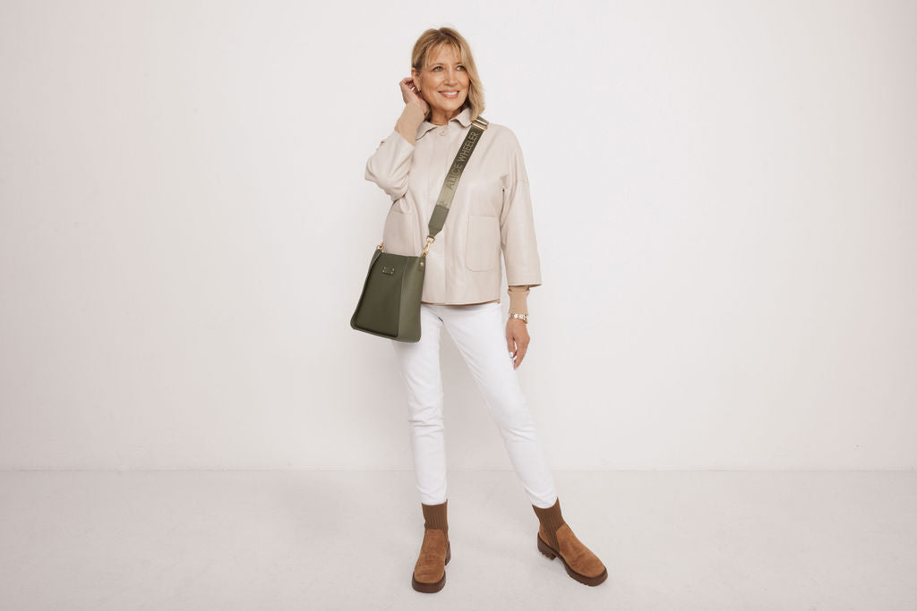 Kensington Crossbody Bag In Olive