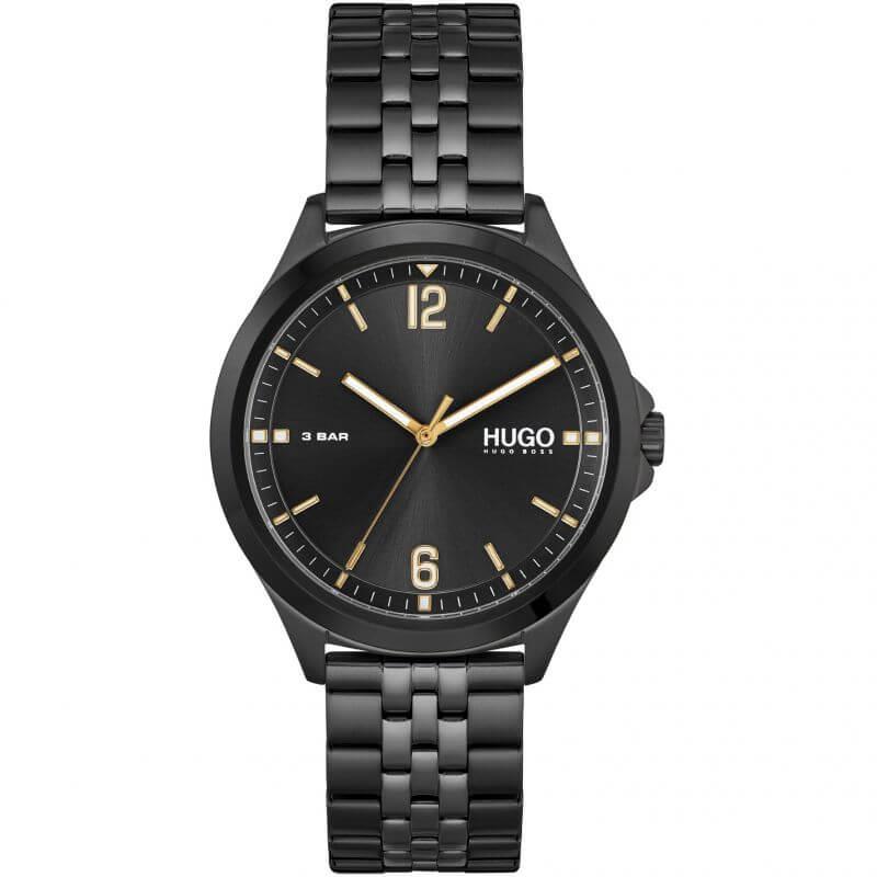 SUIT Black Dial & Bracelet Strap Gents Watch