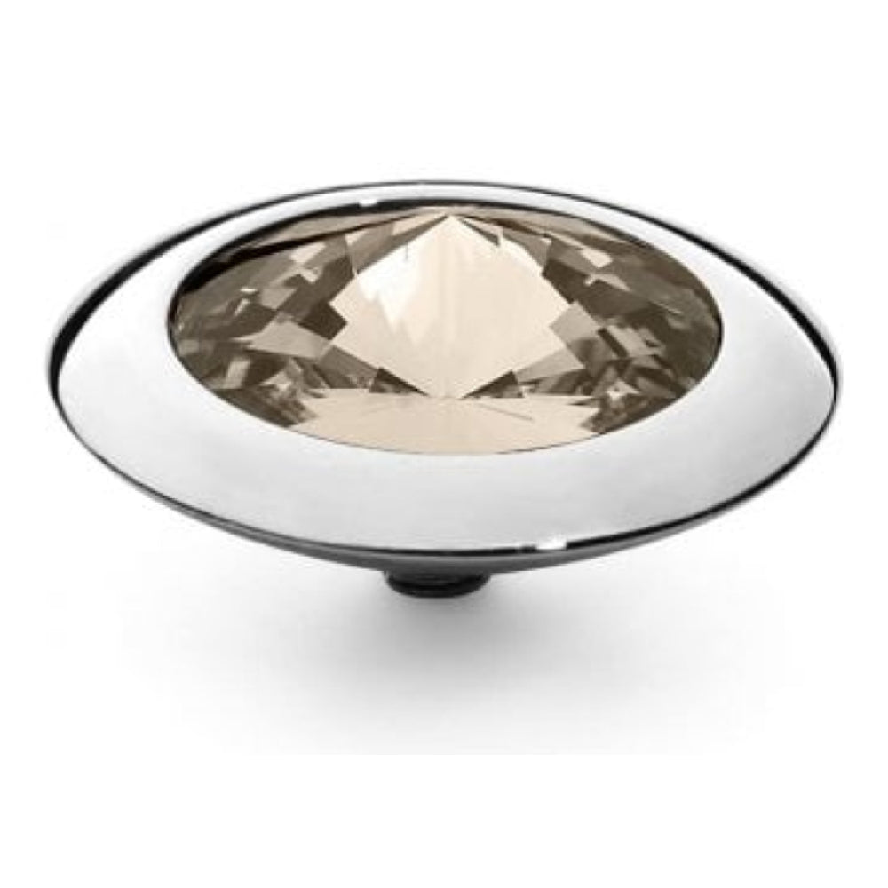 Famosa Silver 16mm Tondo Ring Top Light Silk
