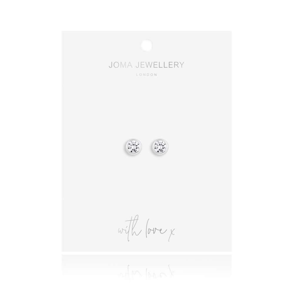 Esme | Silver | CZ | Earrings