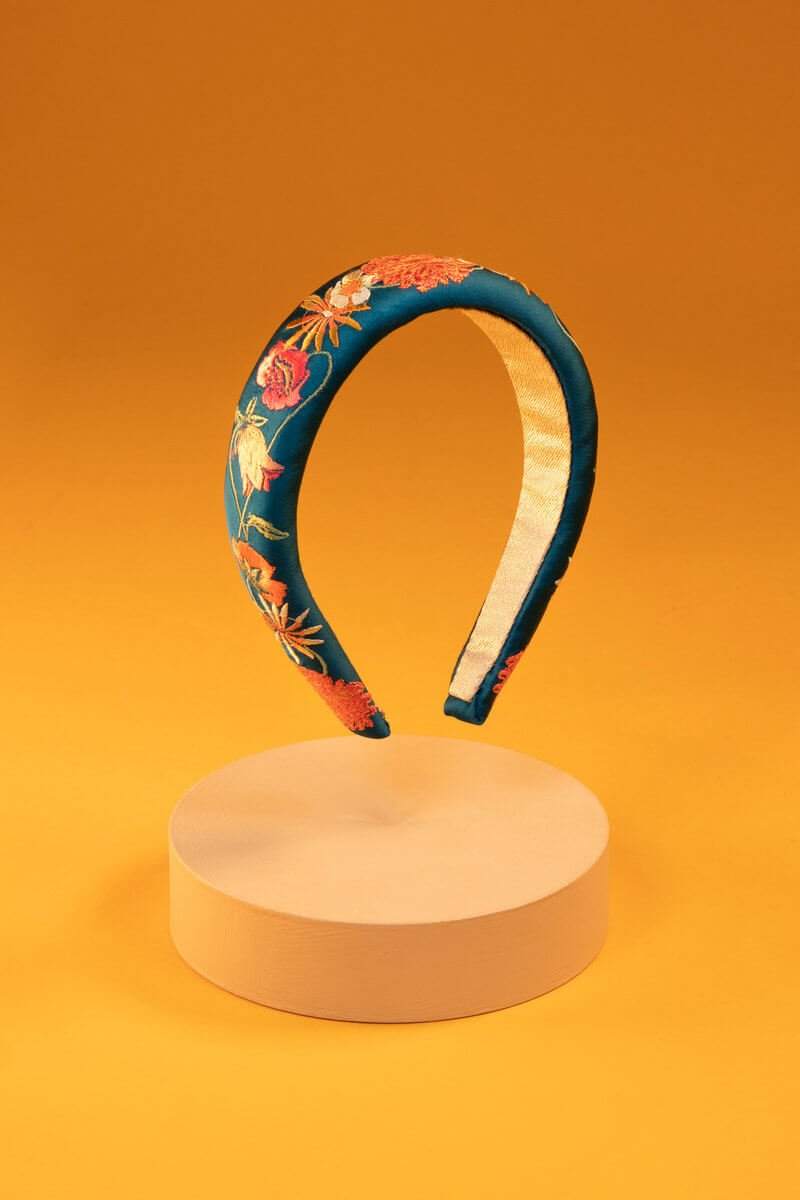 Padded Headband Retro Meadow