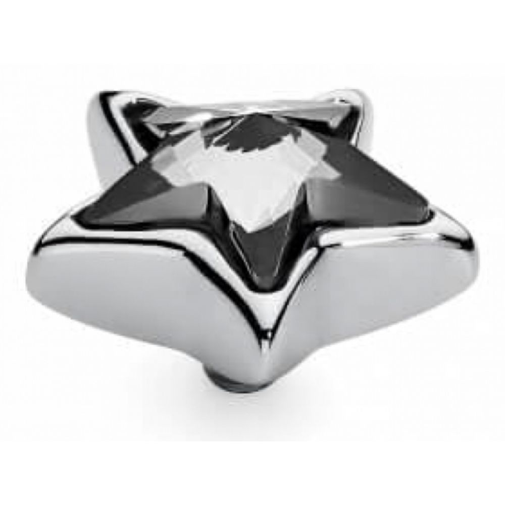 Famosa Crystal Stainless Steel Stellar 13mm Ring Top