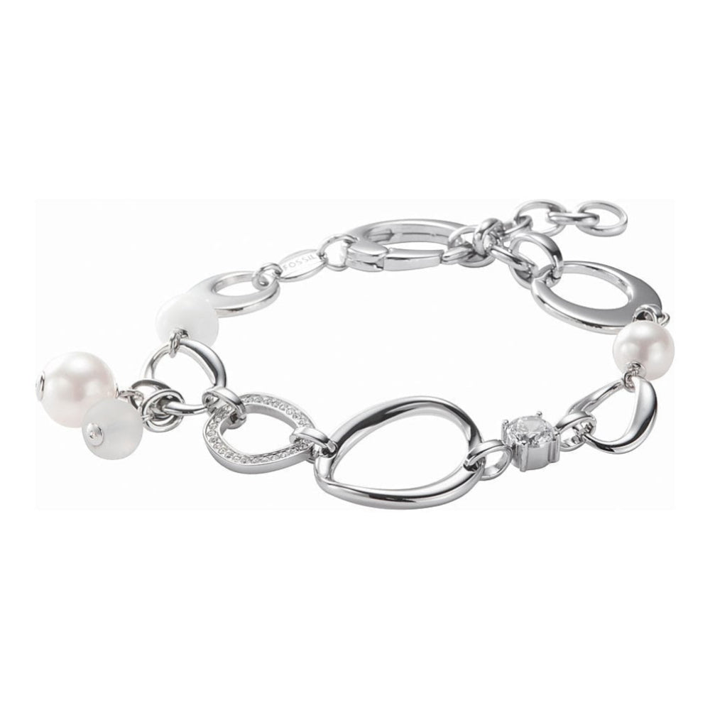 Ladies Stainless Steel Link Bracelet