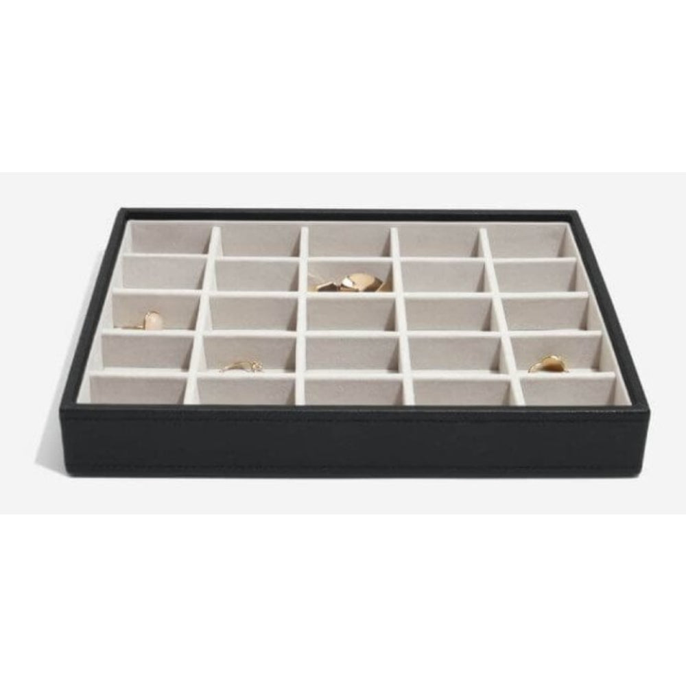 Classic Black & Grey 25 Section Stacker