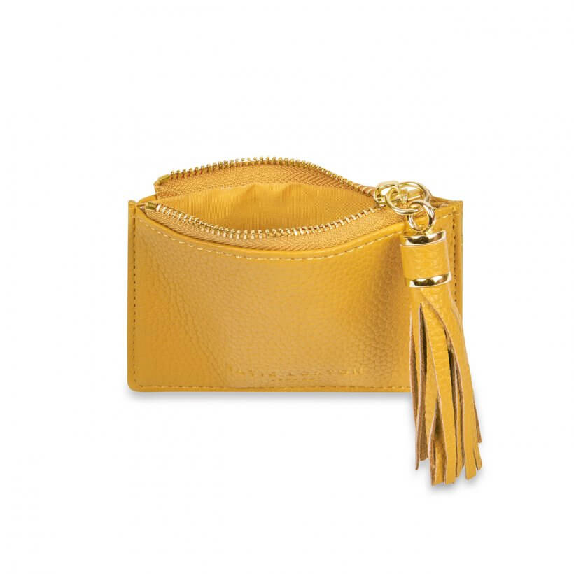 Sophia Tassel Coin/Card Purse | Ochre