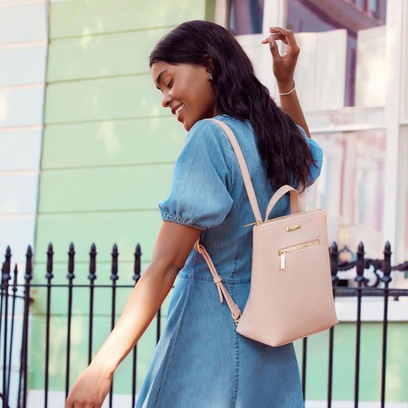 Brooke Backpack | Pale Pink