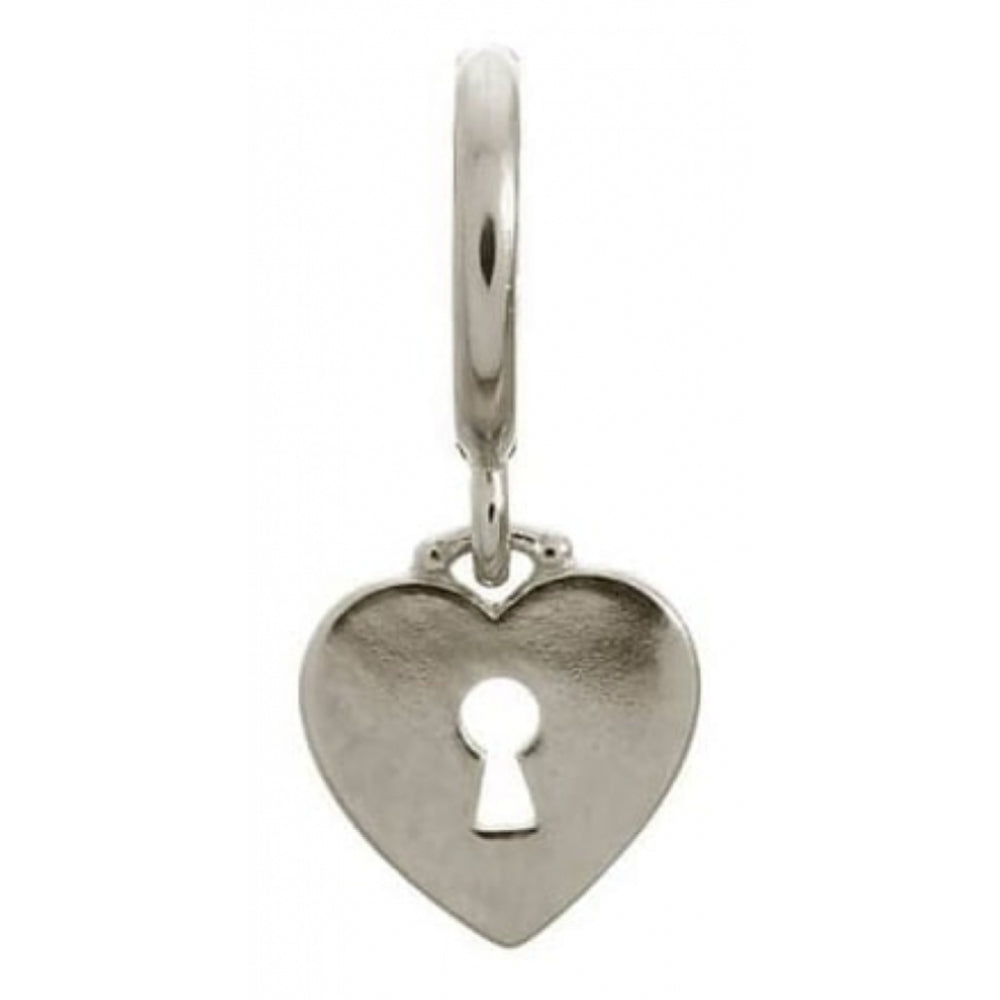 Sterling Silver Key Coin Charm