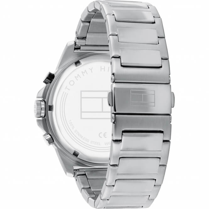 Harley Sport Stainless Steel & Ionic Plated Black Steel Gents Watch