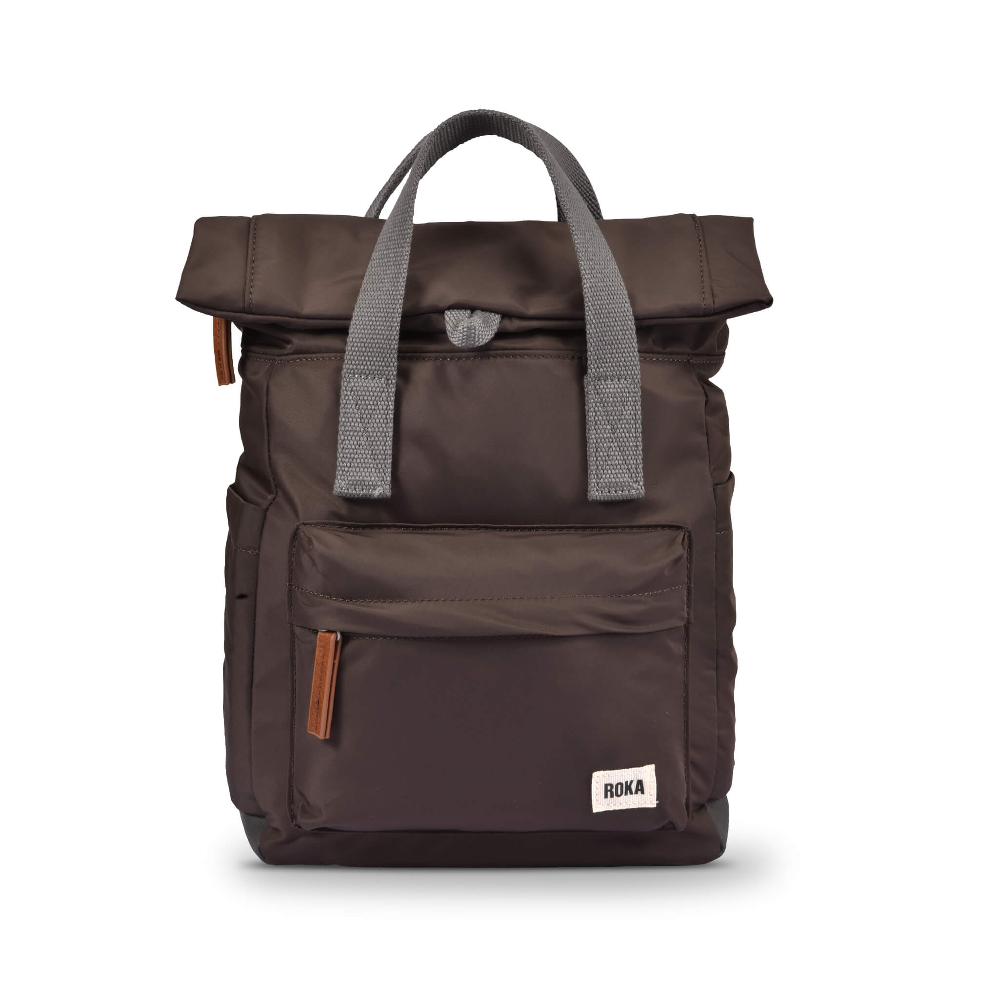 Canfield B Small Sustainable Nylon Dark Chocolate