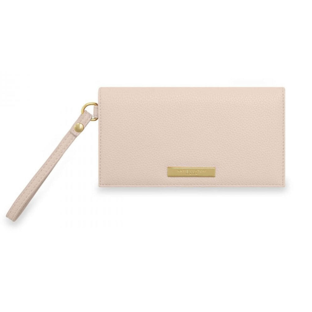 Cleo Wristlet | Nude Pink | 10 X 19 Cm