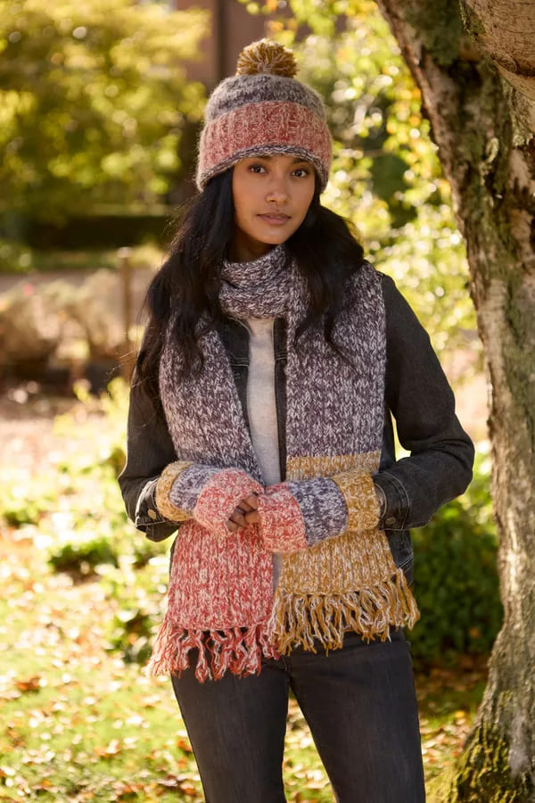 Berlin Bobble Beanie Earth