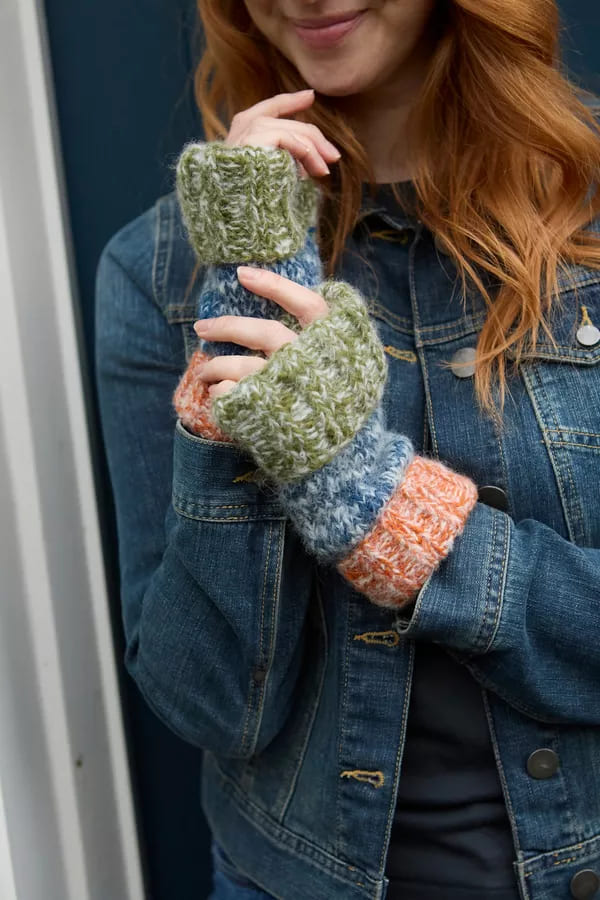 Berlin Handwarmer Blue