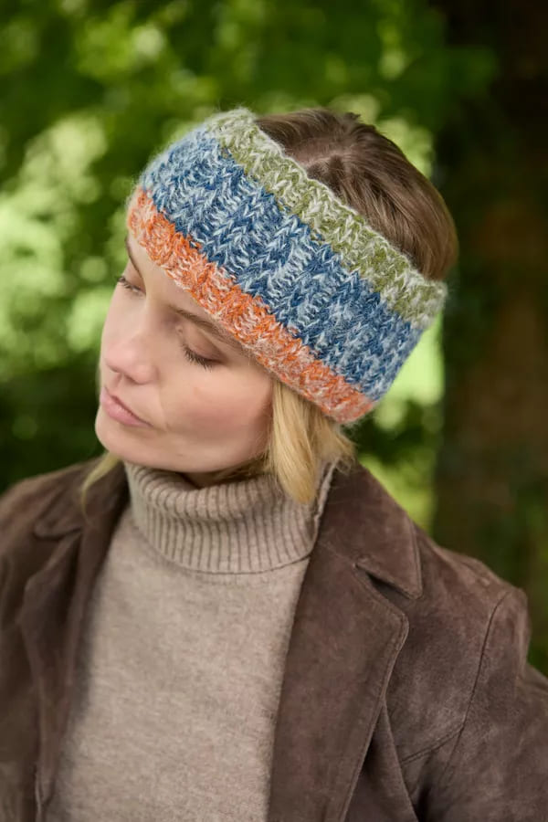 Berlin Headband Blue