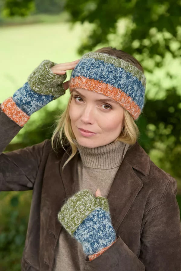 Berlin Headband Blue