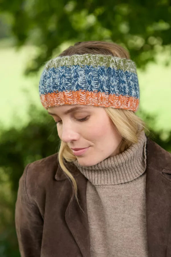 Berlin Headband Blue