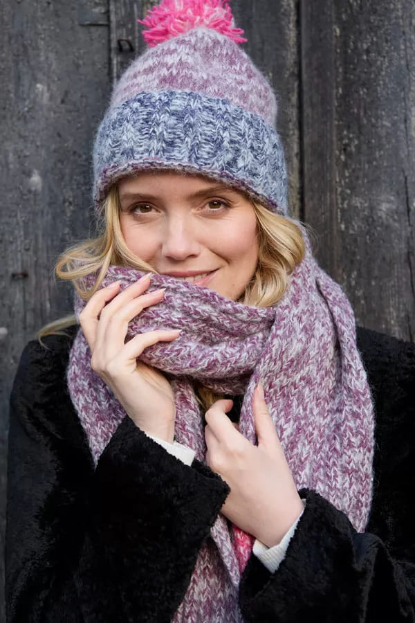 Berlin Scarf Purple