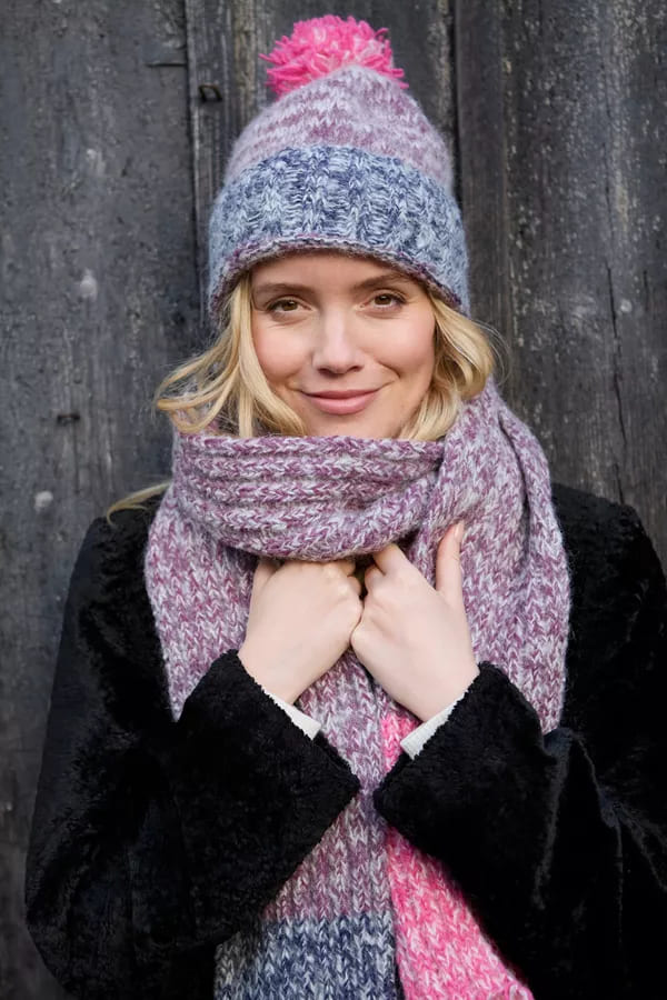 Berlin Scarf Purple