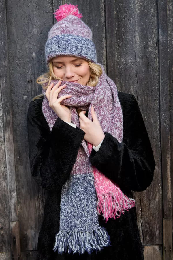 Berlin Scarf Purple