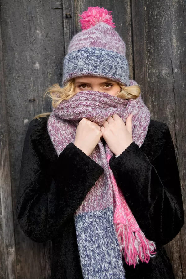 Berlin Scarf Purple