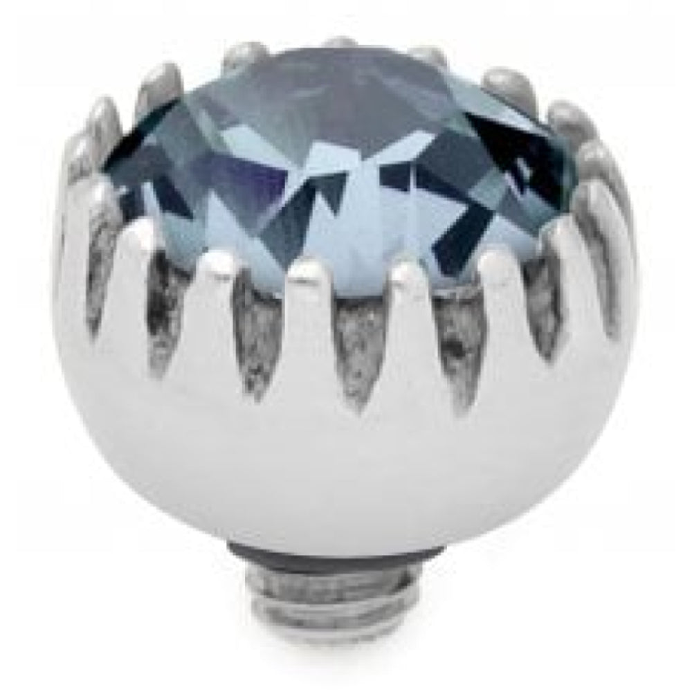 Light Sapphire Crystal Interchangeable Top London (S/P)