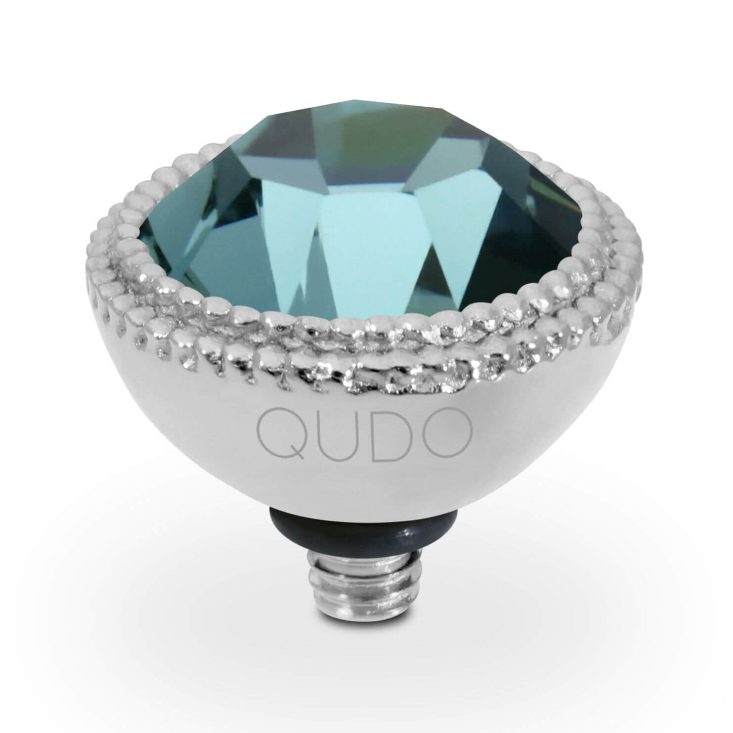 FABERO (S/P) 11mm Smoked Sapphire Ring Top