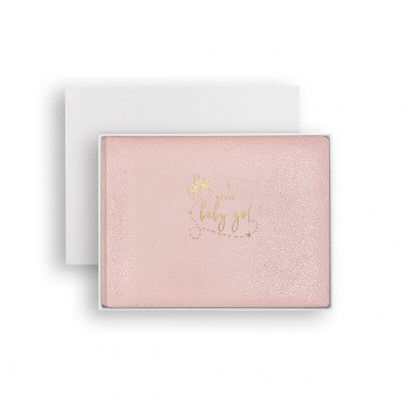 Photo Album | Hello Baby Girl | Fairy | Metallic Pink