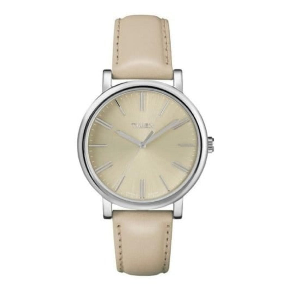Ladies Cream Leather Premium Originals Watch