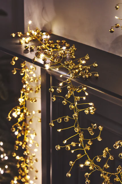 Golden Bell Garland
