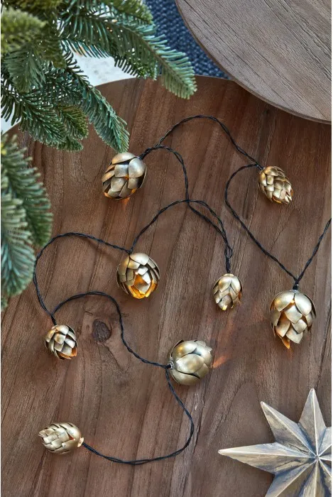 Pinecone Chain 1.4m (Gold)