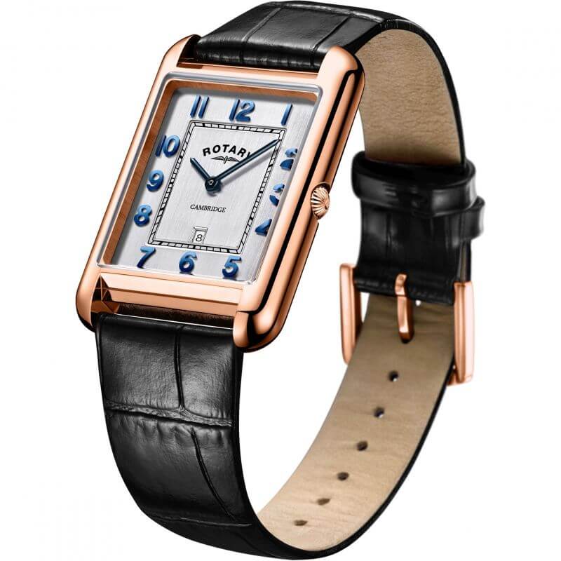 Gents Rose Gold PVD Strap Cambridge