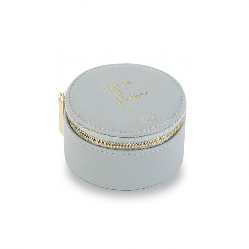 Small Circle Jewellery Box | Time To Shine | Grey