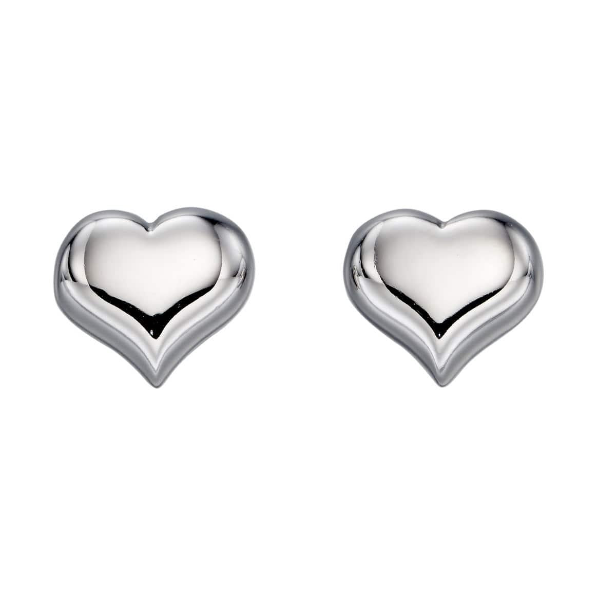 Freya - Medium Heart Earrings