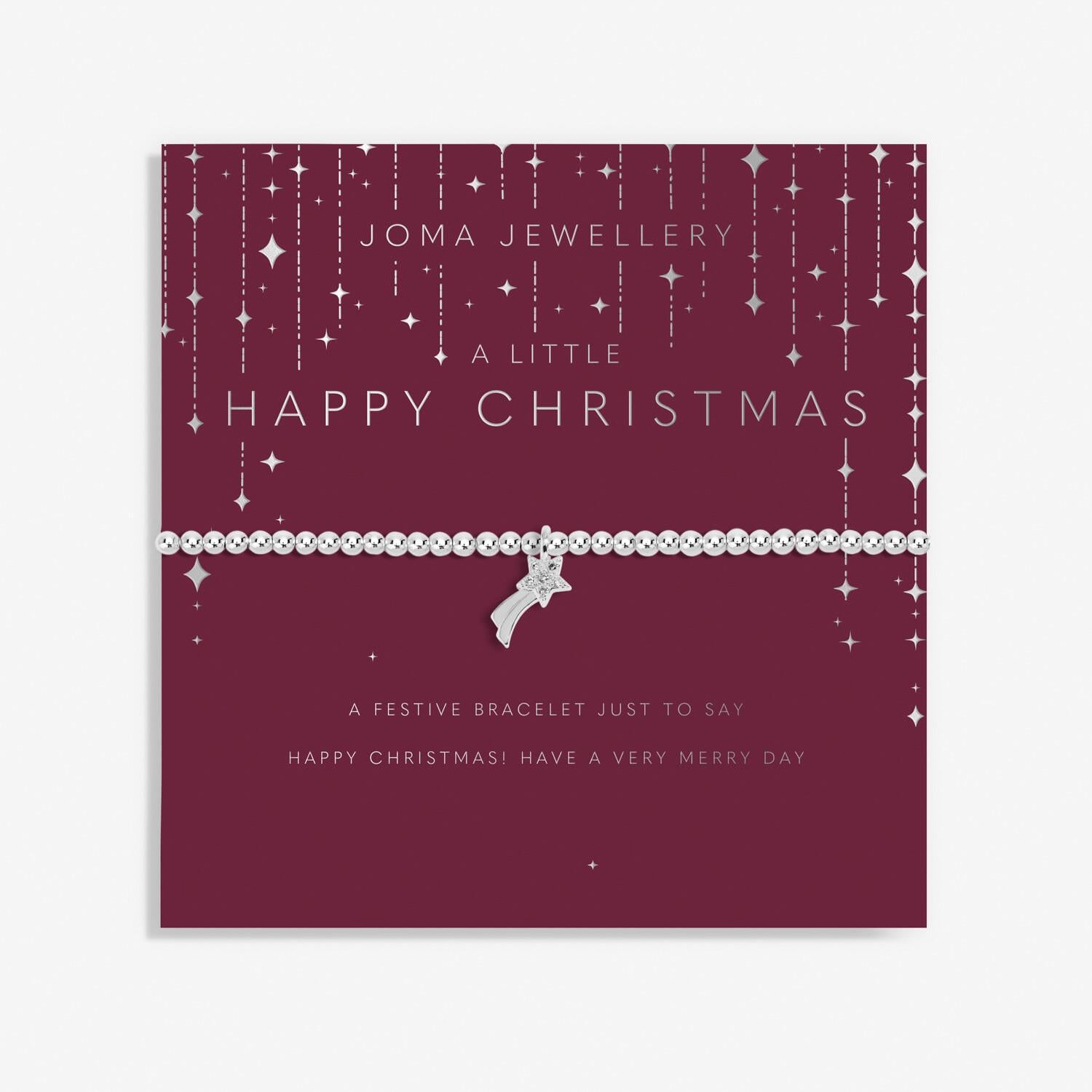 Children's Christmas A Little 'Happy Christmas' Bracelet