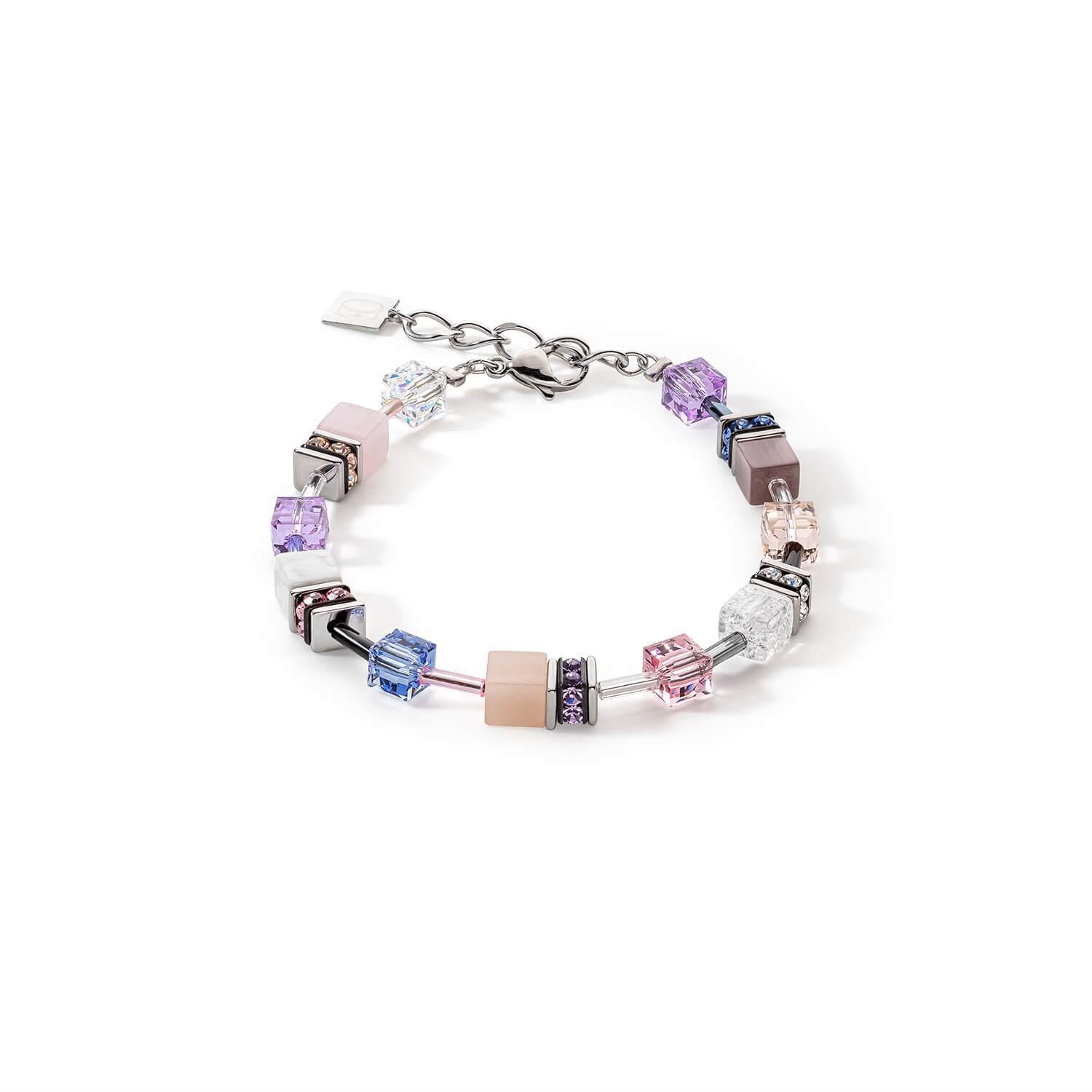 Lilac-Blue GeoCUBE Iconic Precious Bracelet