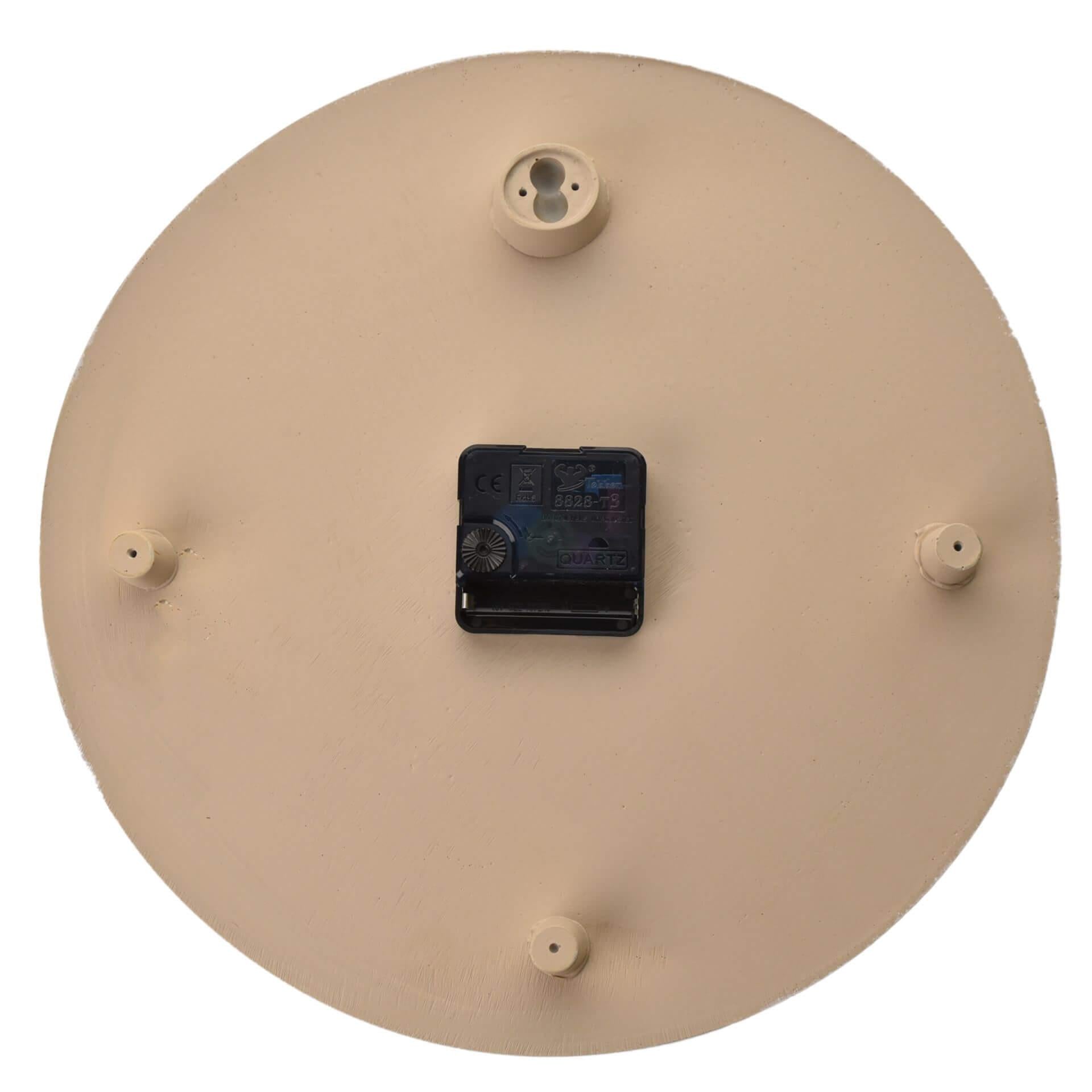 Resin Wall Clock 30cm - Stone