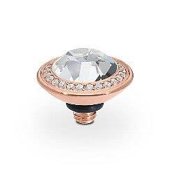 TONDO Deluxe (RG/P) 9mm Crystal Ring Top