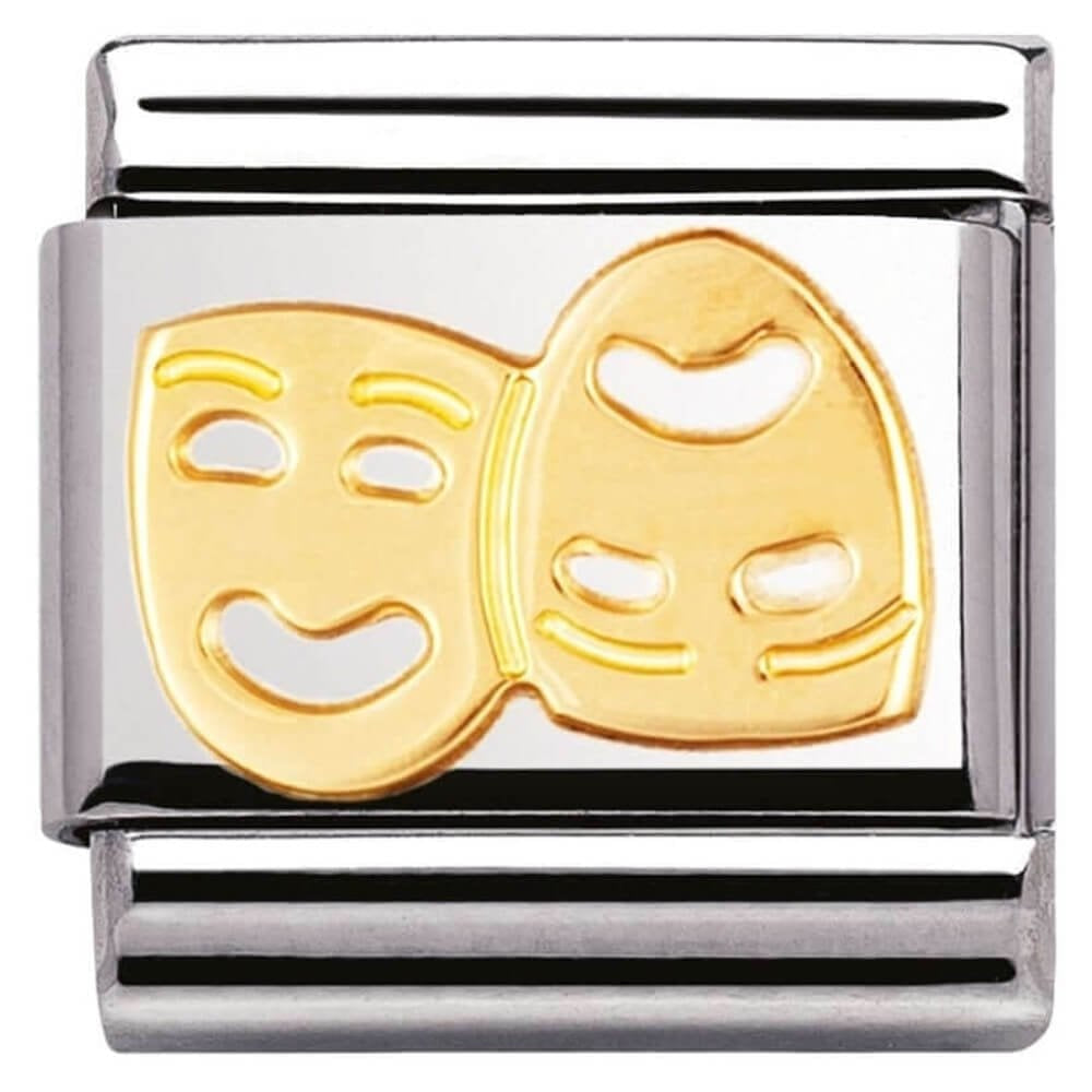 Classic Gold Theatre Masks Link