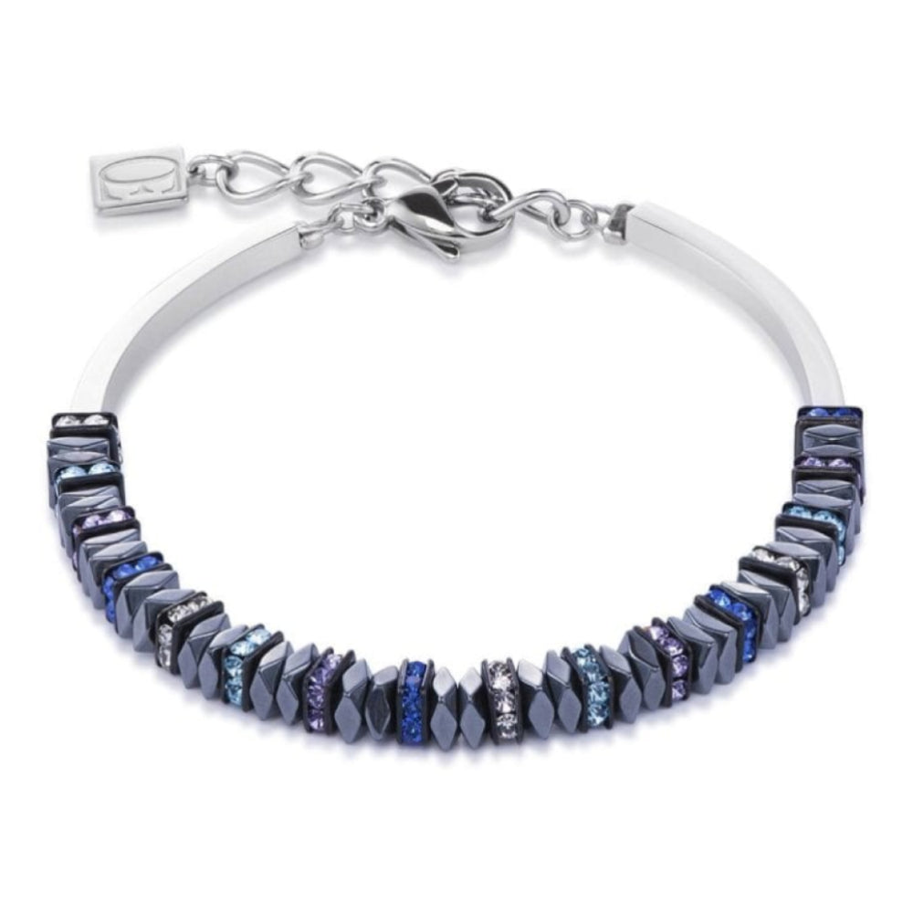 Geo Cube Multicolour Crystals Fancy Bracelet