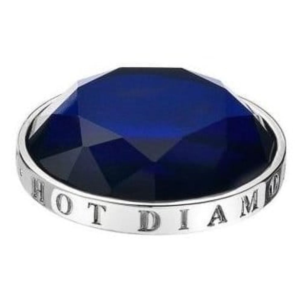 Ladies 33mm Azure Blue Silver Coin