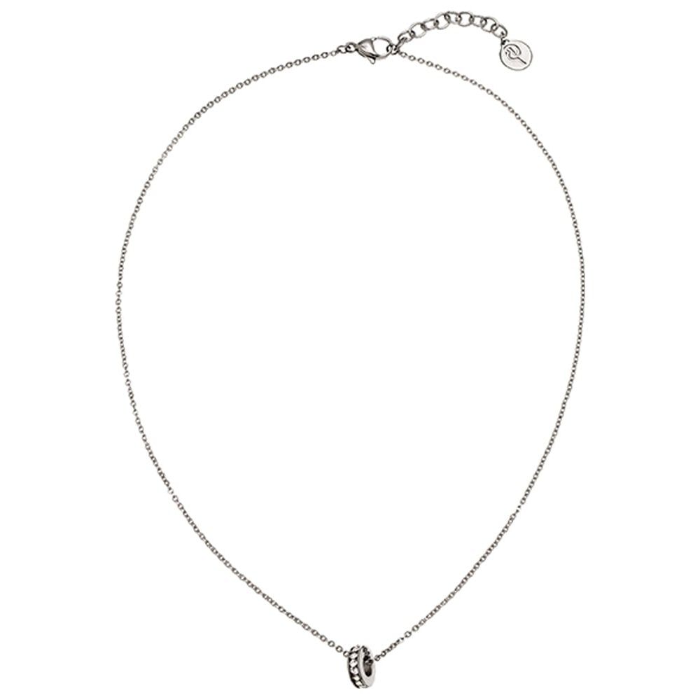 Isa Necklace Short Steel