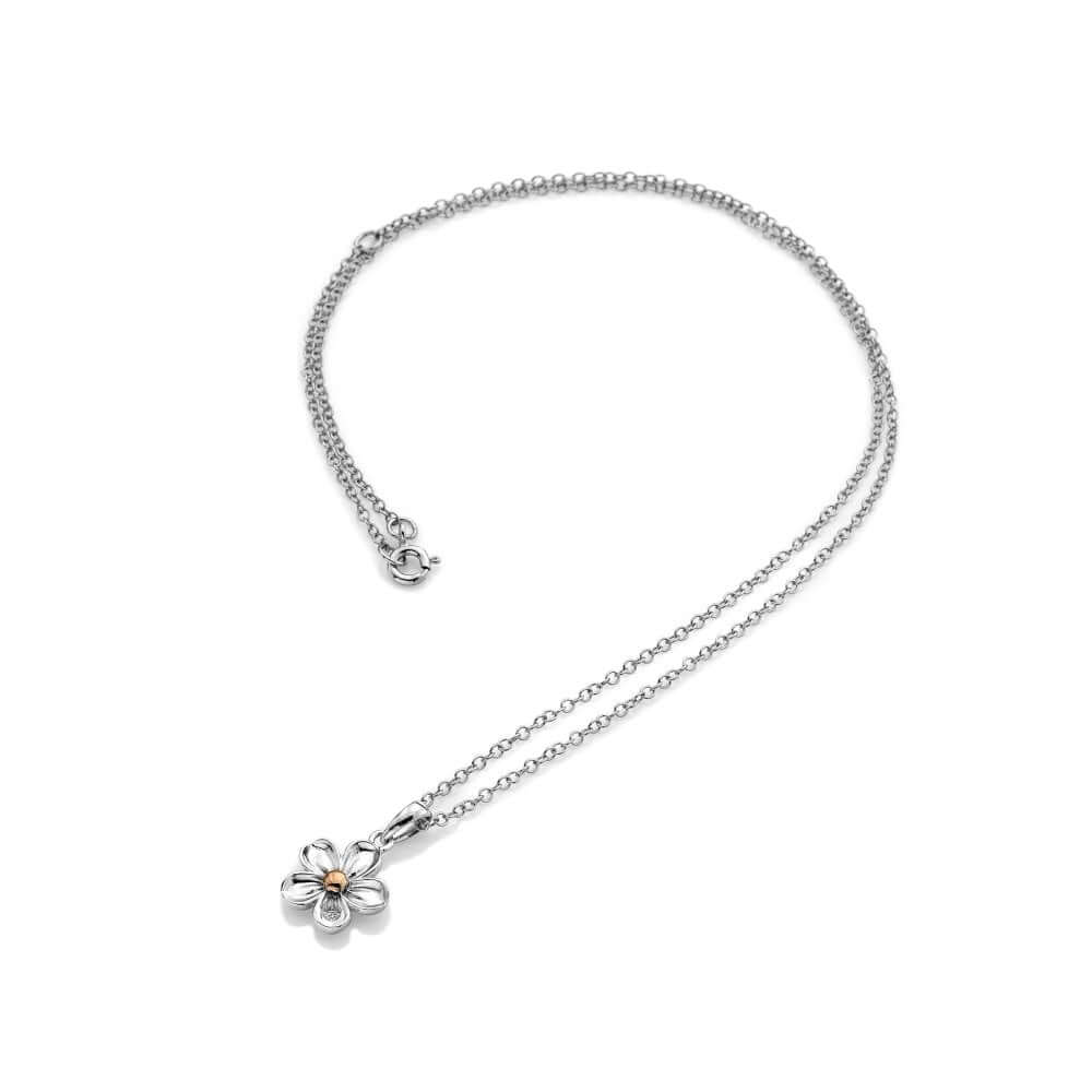 Forget Me Not Pendant Necklace