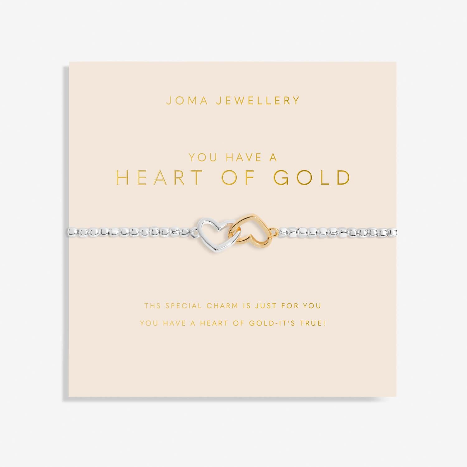 Forever Yours 'You Have A Heart Of Gold' Bracelet